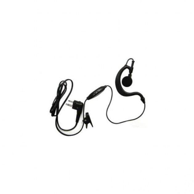 Ear Hanger with mic and PTT for Two-way Radios