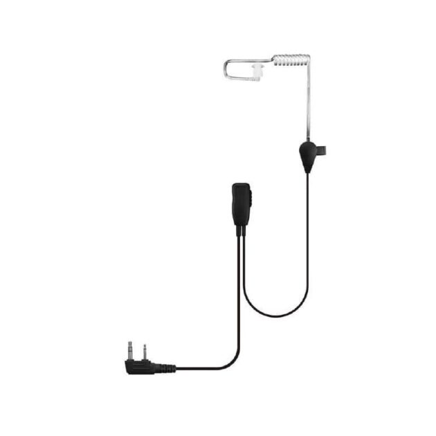 Single Wire with Acoustic Tube for Two-way Radios